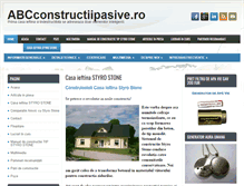 Tablet Screenshot of abcconstructiipasive.ro